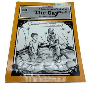 THE CAY by Theodore Taylor LITERATURE UNIT Teacher Resource Homeschool Lesson